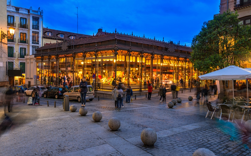 San Miguel markt in Madrid