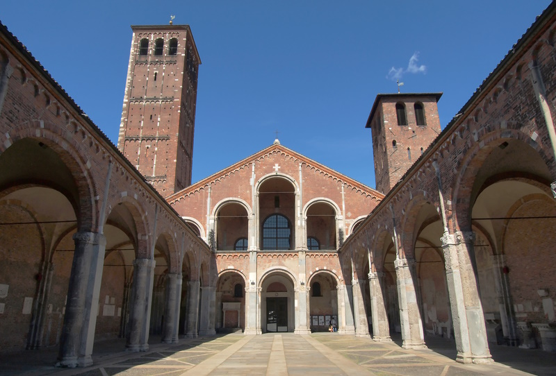 Sint-Ambrosius Basiliek in Milaan