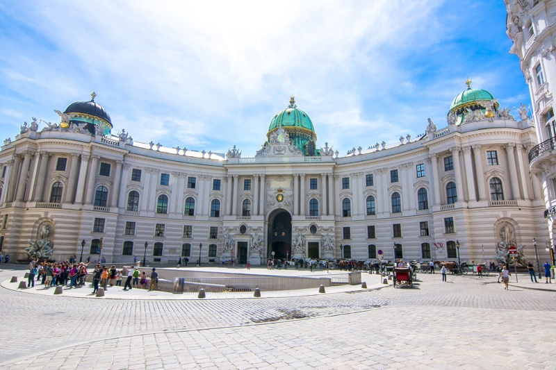 Hofburg paleis in Wenen