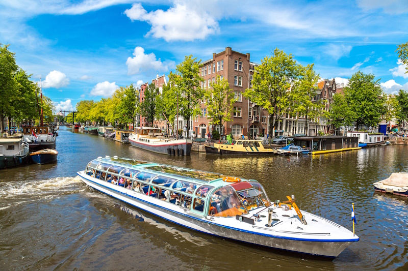 Amsterdam grachtengordel rondvaart