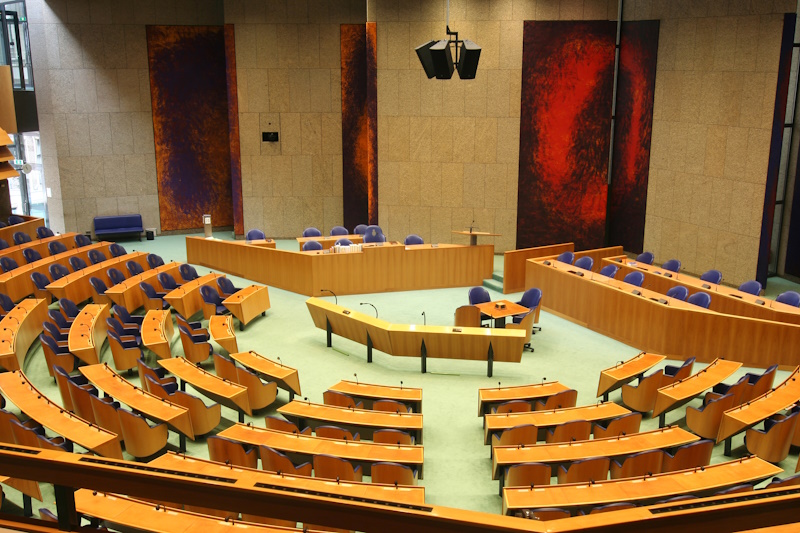 Vergaderzaal Tweede Kamer Den Haag
