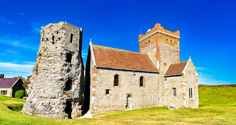 Dover kasteel kerk