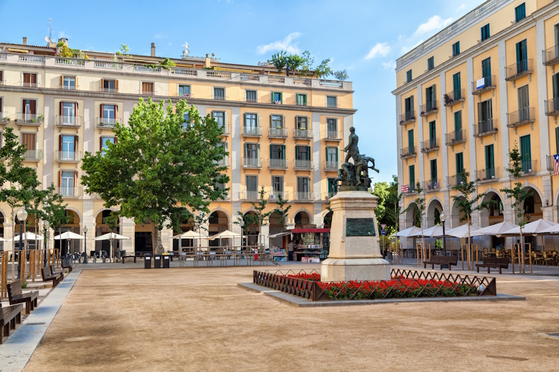 Girona Onafhankelijkheidsplein