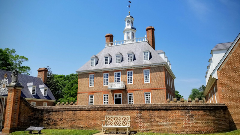 Colonial Willemsburg in Virginia