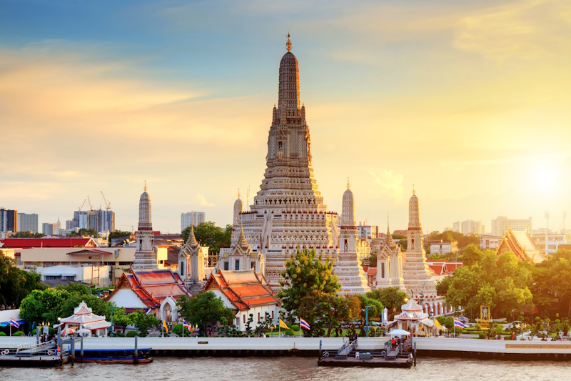 Wat Arun tempel in Bangkok