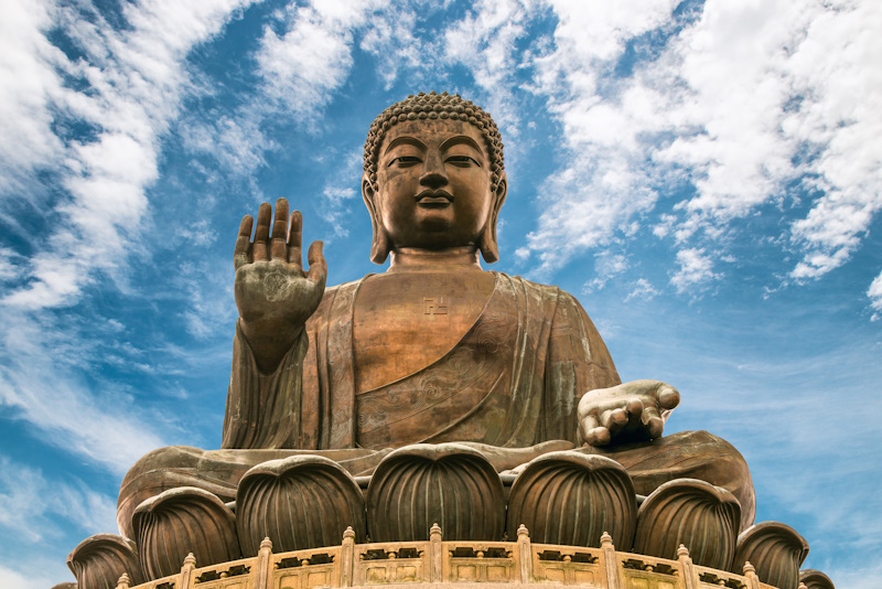 Big Buddha in Hongkong