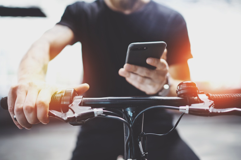 Urtopia e-bike smartphone