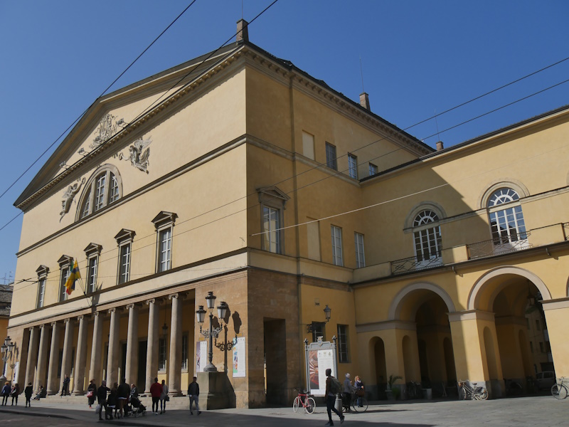 Regio theater in Parma