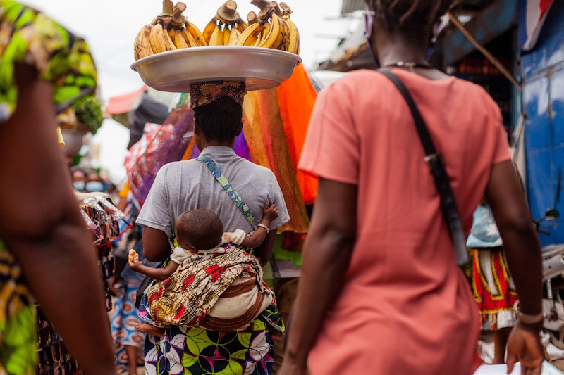 Benin markt Cotonou