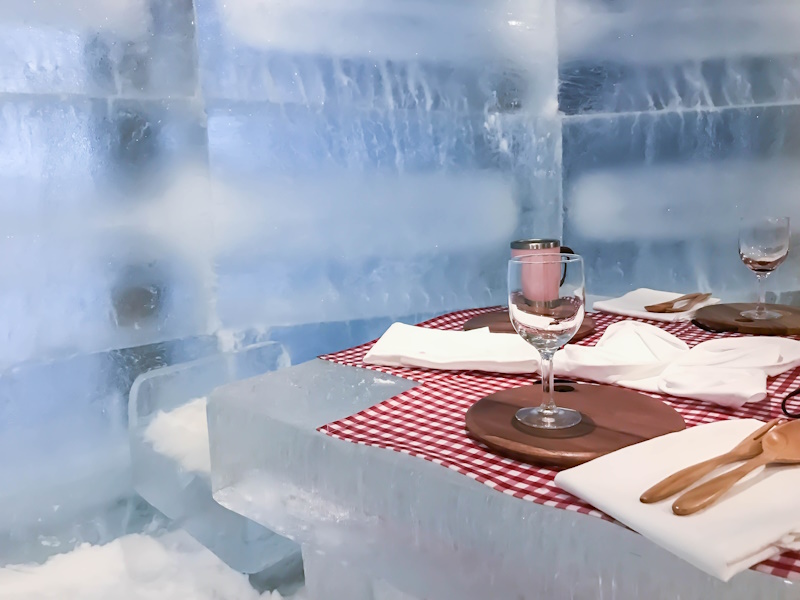 Fins Lapland ijsrestaurant