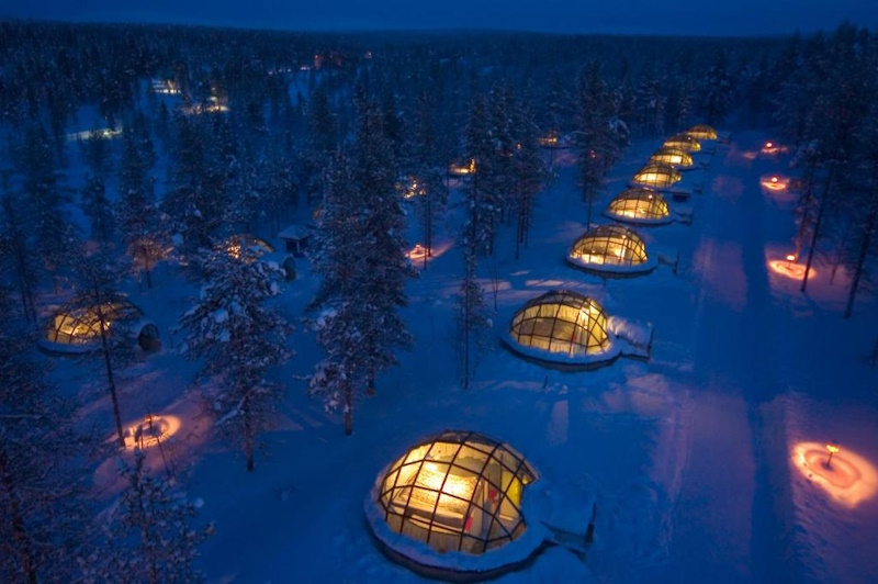 Fins Lapland Kakslauttanen Arctic Resort