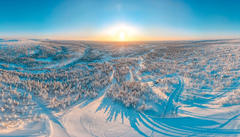 Fins Lapland skioord