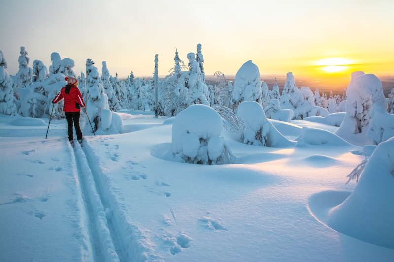 Fins Lapland wintersport