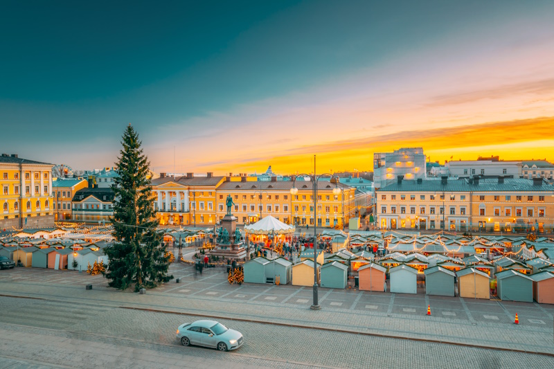 Helsinki kerstmarkt
