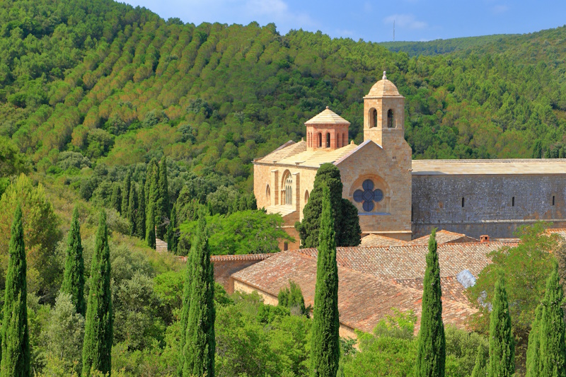 Fontfroide abdij in Languedoc
