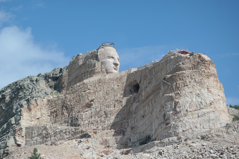 Indianen Crazy Horse Memorial
