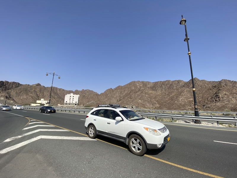 Oman autorijden verkeersgedrag