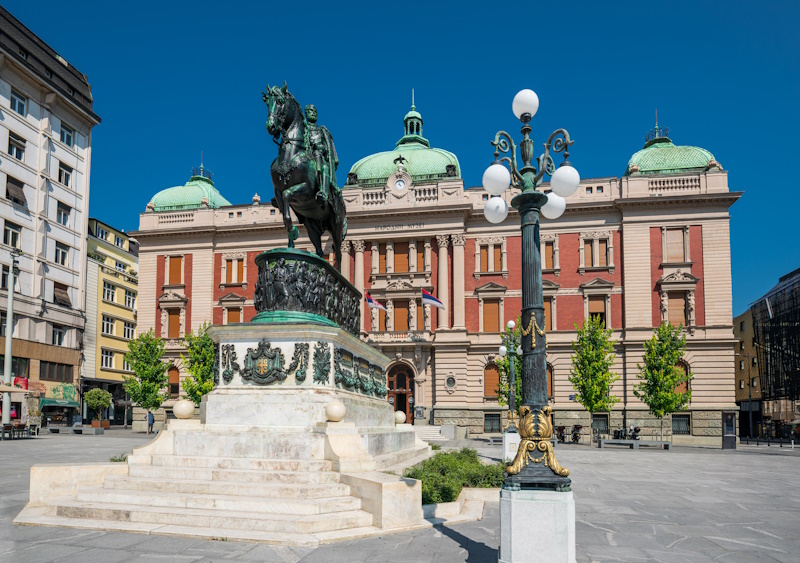 Nationaal Museum in Belgrado
