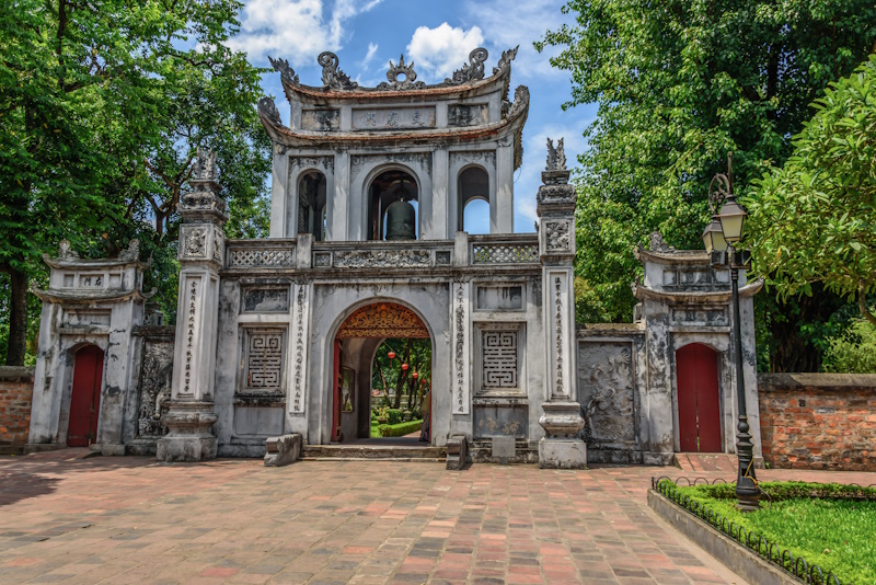 Tempel van de Literatuur in Hanoi