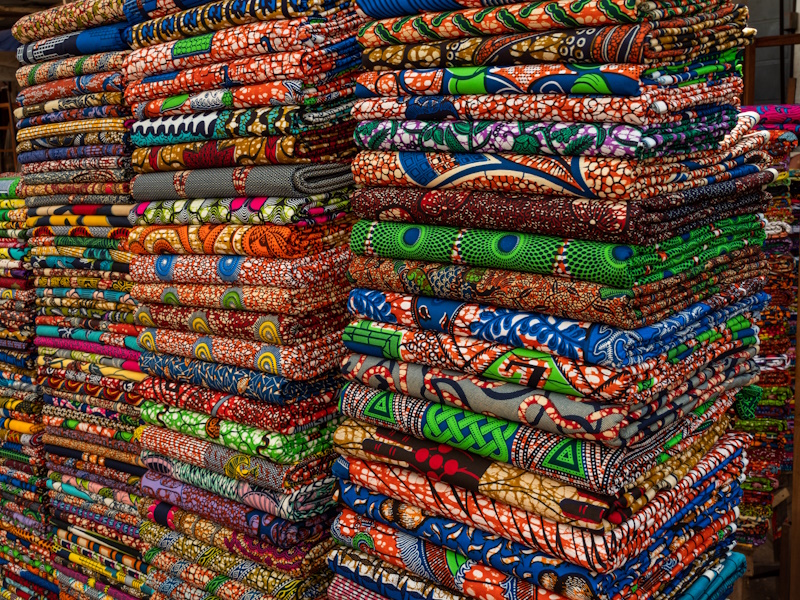 Markt in Lomé Togo