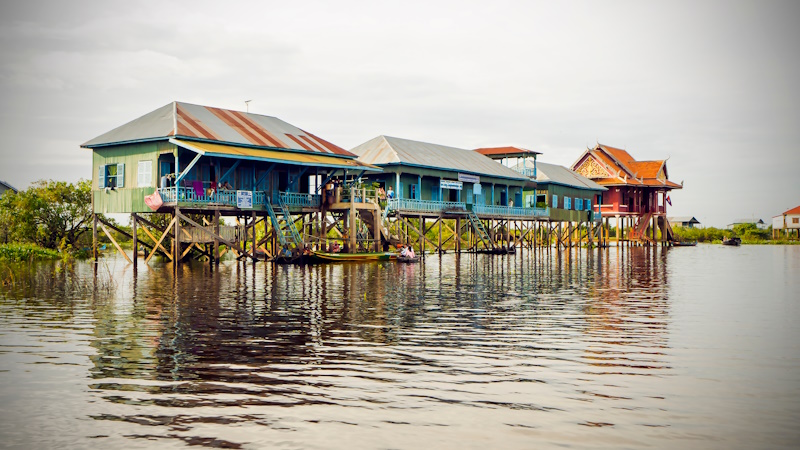 Cambodja Tonlé Sap Lake