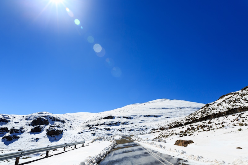 Lesotho sneeuw