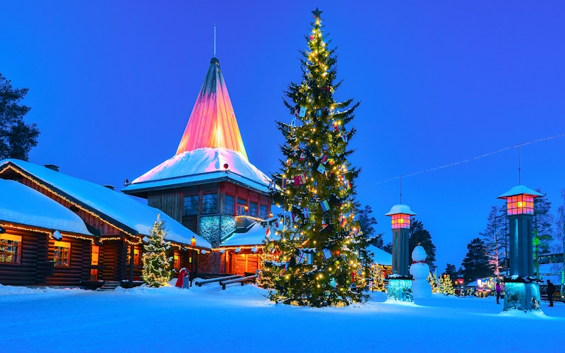 Mooiste kerstbomen Rovaniemi