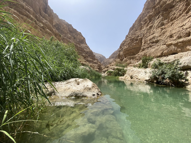 Wadi Shab tweede poel
