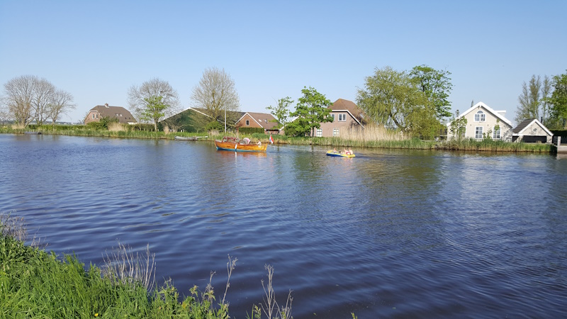 Amstel rivier in Amstelveen