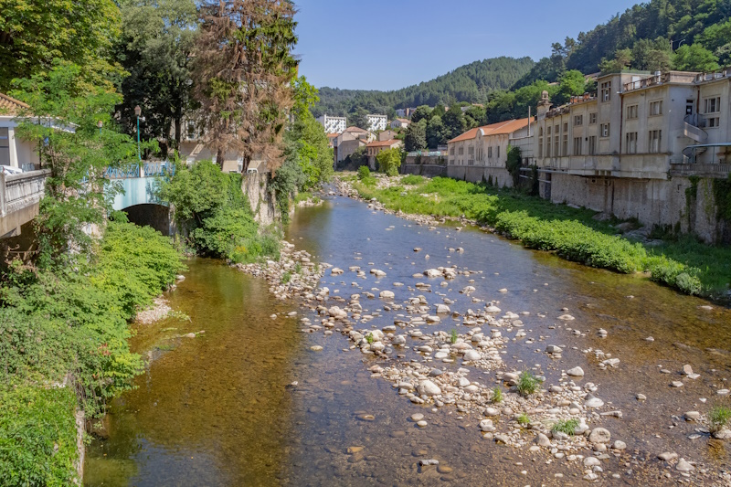 Vals-les-Bains in Ardèche