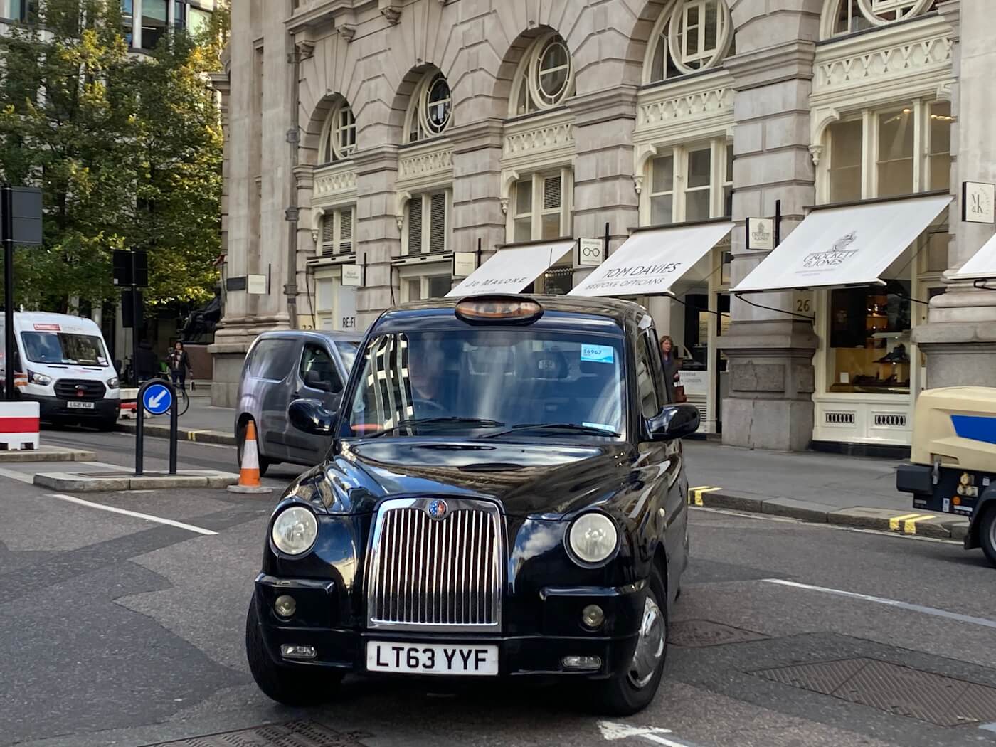 Londen taxi reizen