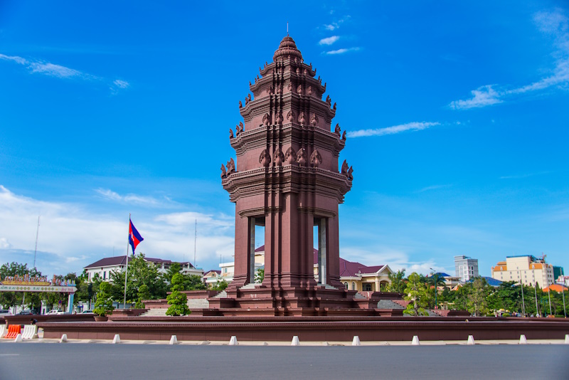 Onafhankelijkheidsmonument in Phnom Penh