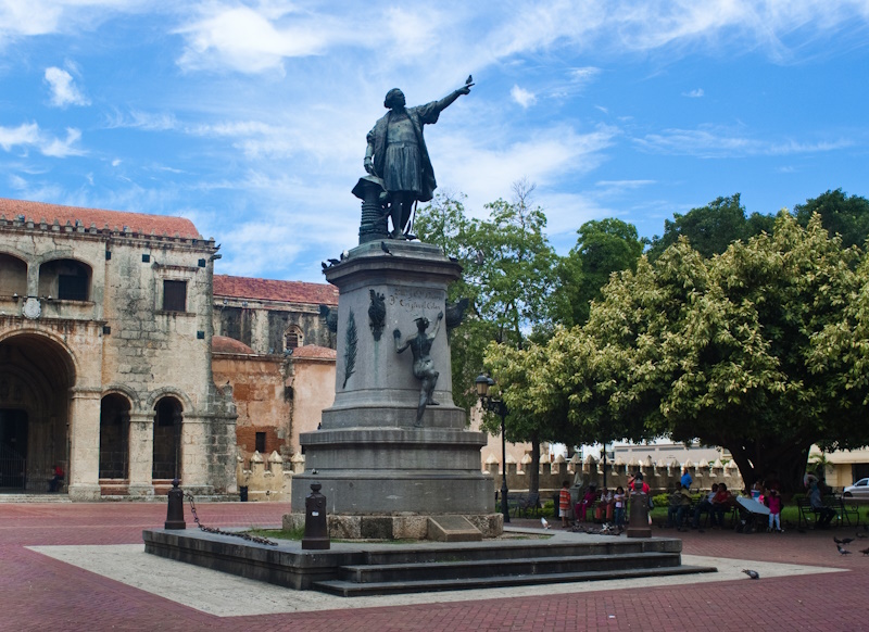 Columbus in Santo Domingo