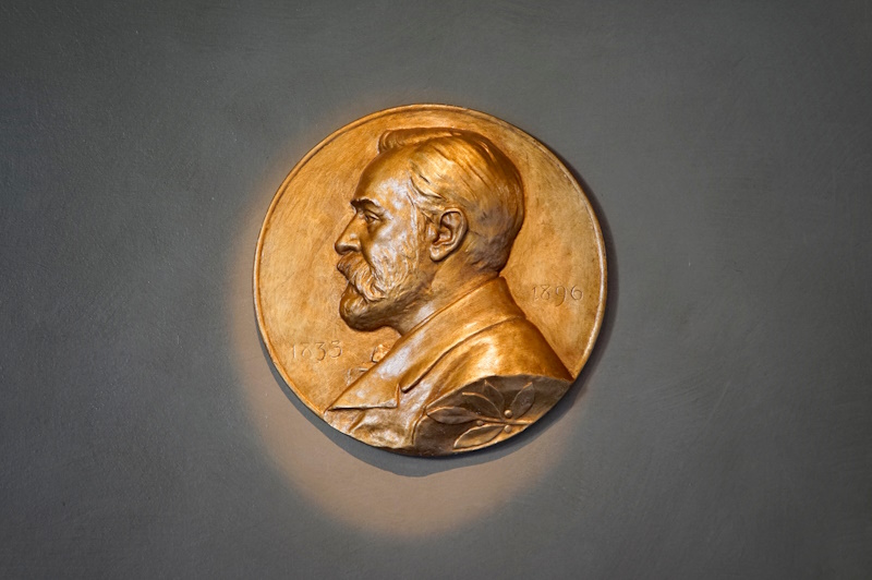Alfred Nobel in Stockholm