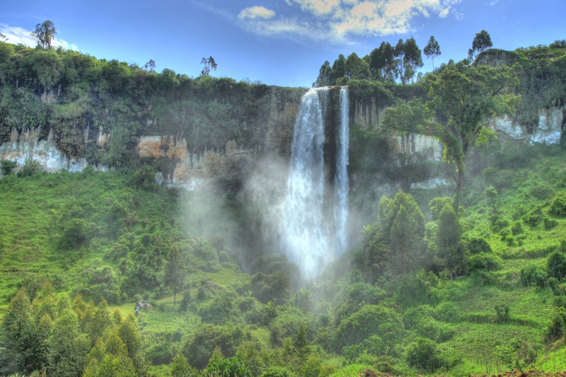 Oeganda Sipi watervallen
