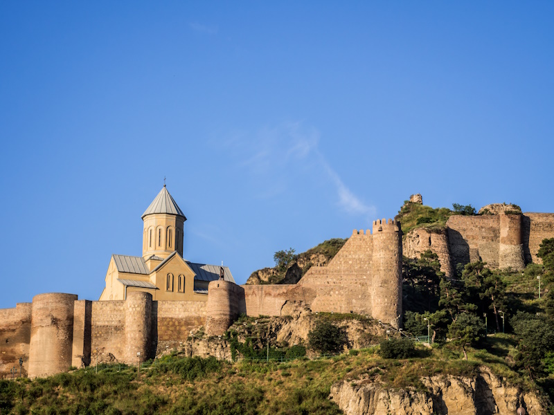 Narikala Fort in Tbilisi