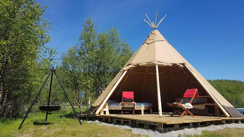 Fjallnas Camping in Zweden