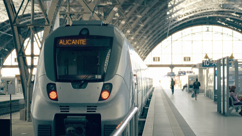Alicante reizen trein