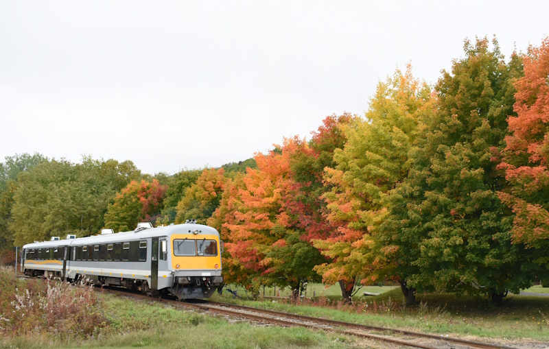 Canada treinreizen Charlevoix Railway