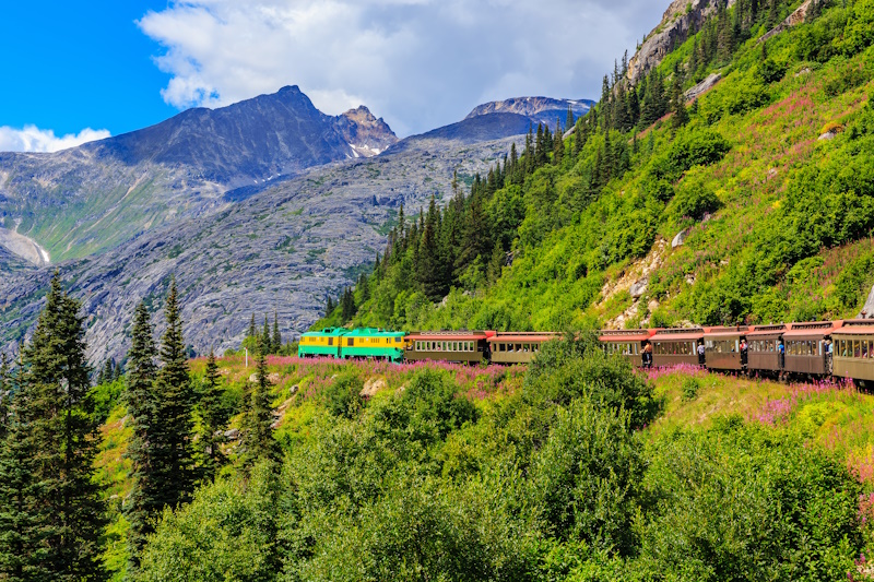 Canada treinreizen White Pass Yukon Railway