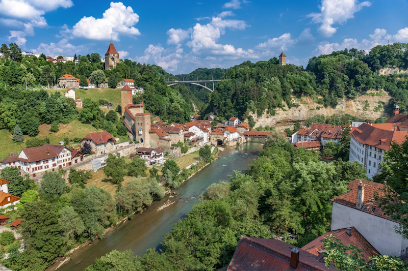 Fribourg wandelroute