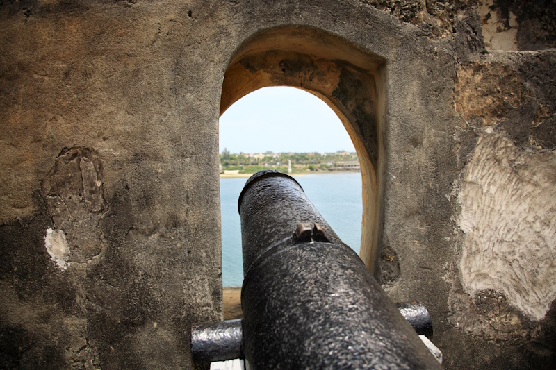 Kanon Fort Jesus Mombasa