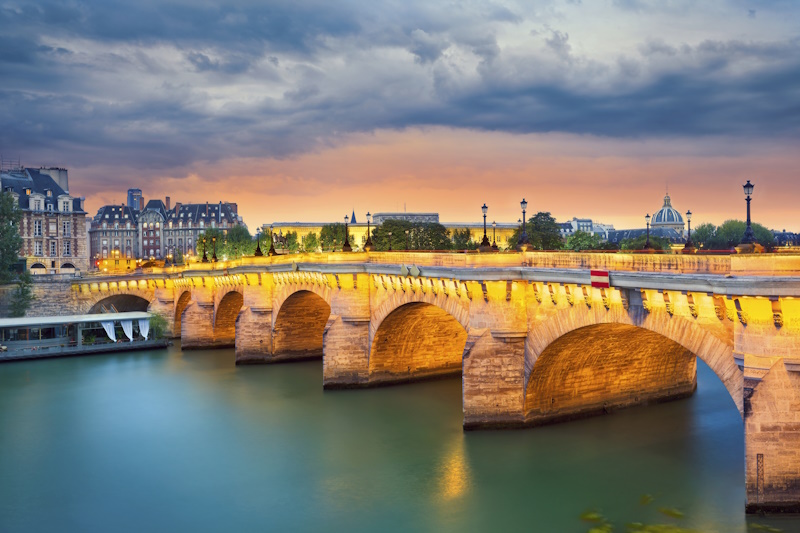 Pont Neuf brug in Parijs