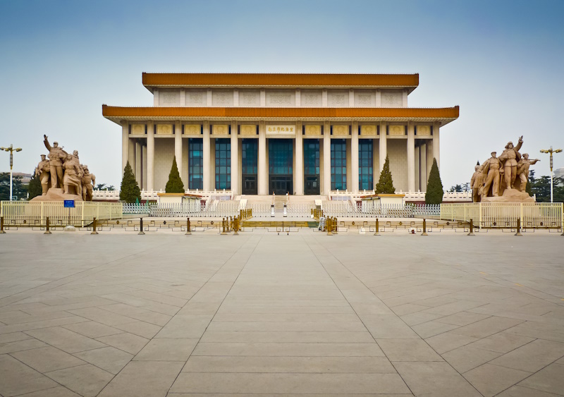 Mausoleum Mao in Peking