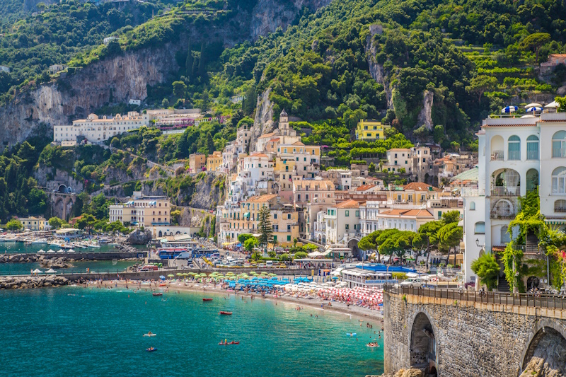 Positano Amalfi stad