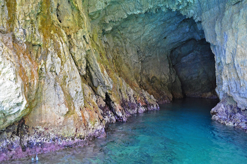 Grotta Smeraldo bij Positano