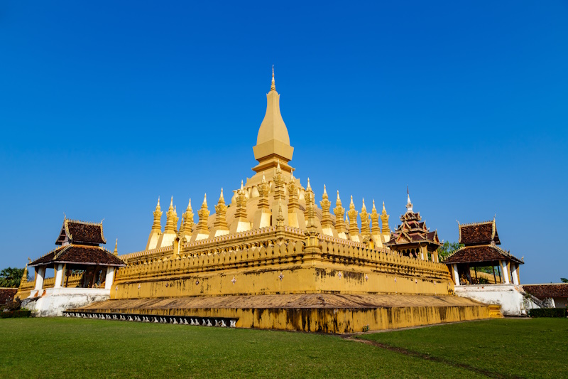 Vientiane Pha That Luang tempel