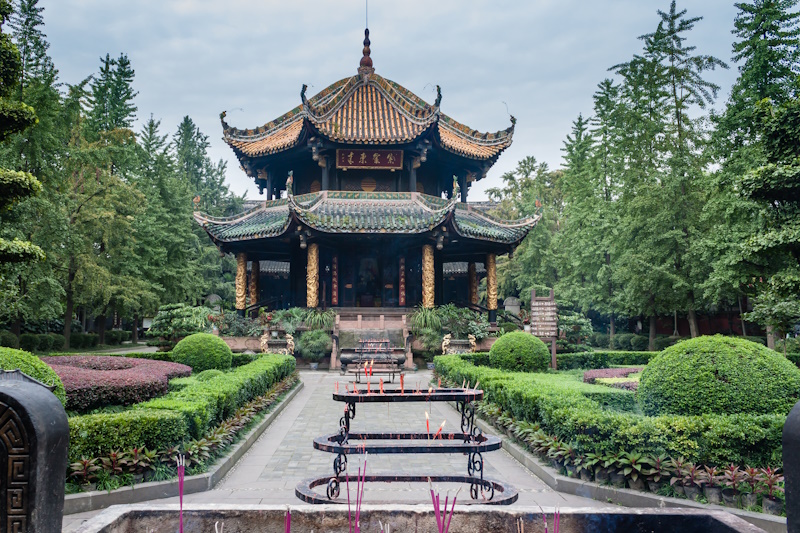 Wuhou tempel in Chengdu