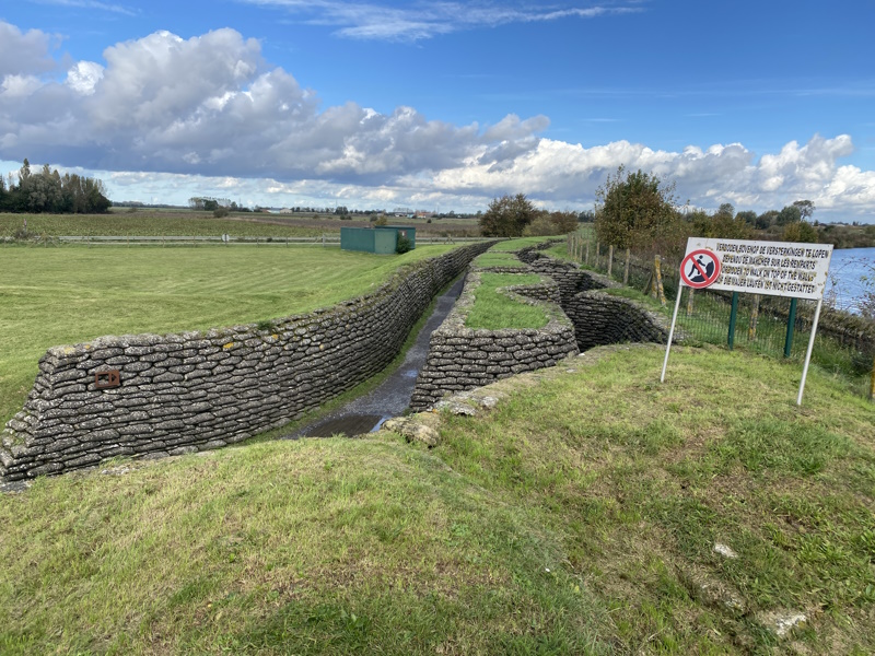 Diksmuide Dodengang loopgraven