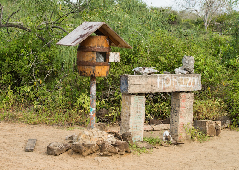 Galapagos eilanden Post Office Bay